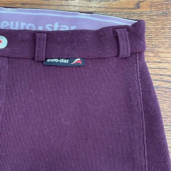 EuroStar brand riding breeches - size XXS - purple - Picture 4 of 10